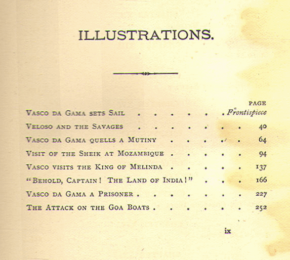 [Illustrations] from Adventures of Vasco da Gama by George Towle