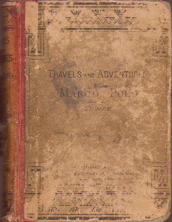 [Book Cover] from The Adventures of Marco Polo by George Towle