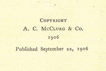 [Copyright Page] from Barbarossa by George Upton