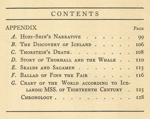 [Contents, page 2 of 2] from Eric the Red by George Upton