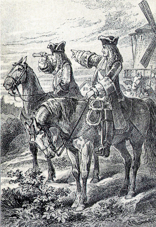 Prince Eugene at Malplaquet.