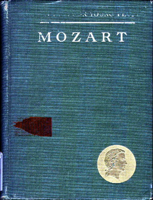 [Book Cover] from Mozart's Youth by George Upton