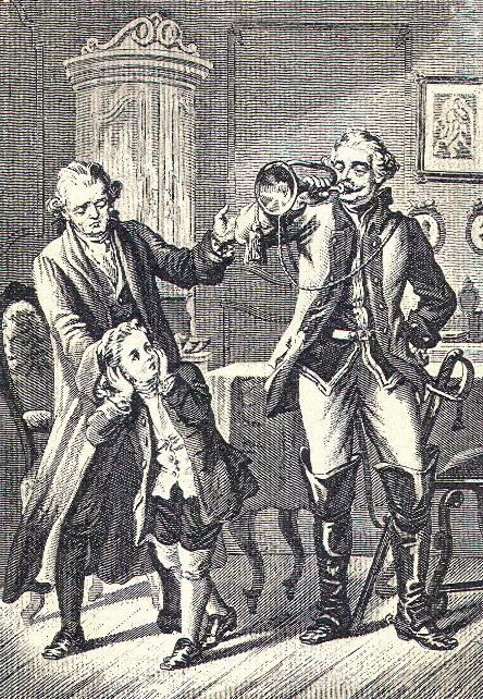 Mozart and his teacher