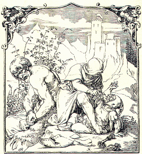 Siegfried and Alberich.