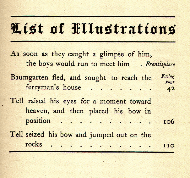 [Illustrations] from William Tell by George Upton