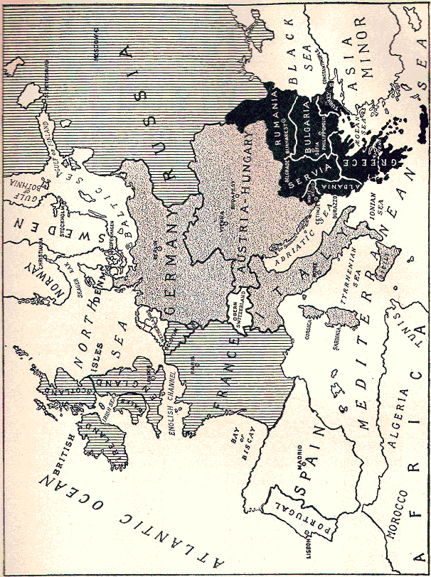 Triple Alliance in 1914
