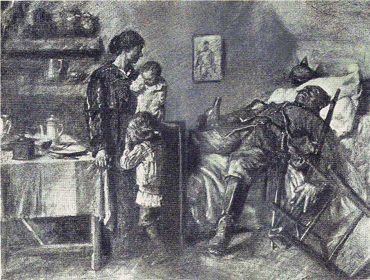 German Solder in French Home