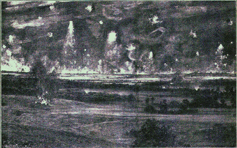 Night Bombardment at Senuc