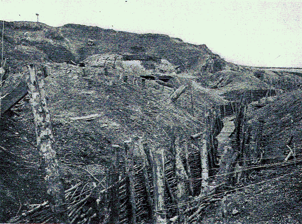 French trenches, 1917