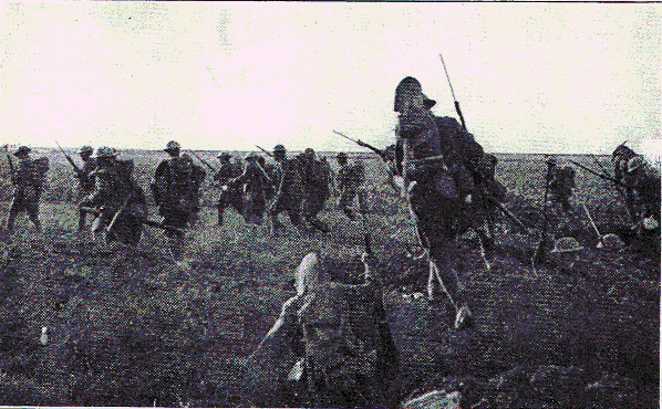 American troops at Cantigny