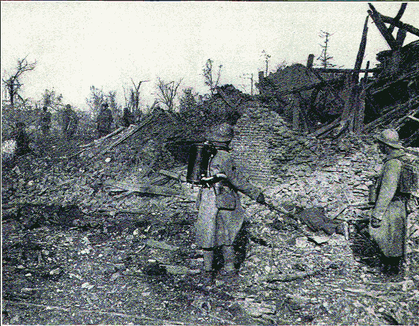 American troops at Cantigny