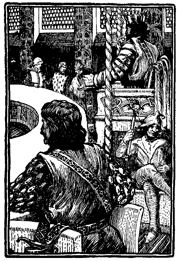 [Frontispiece] from King Arthur and His Knights by Maude R. Warren