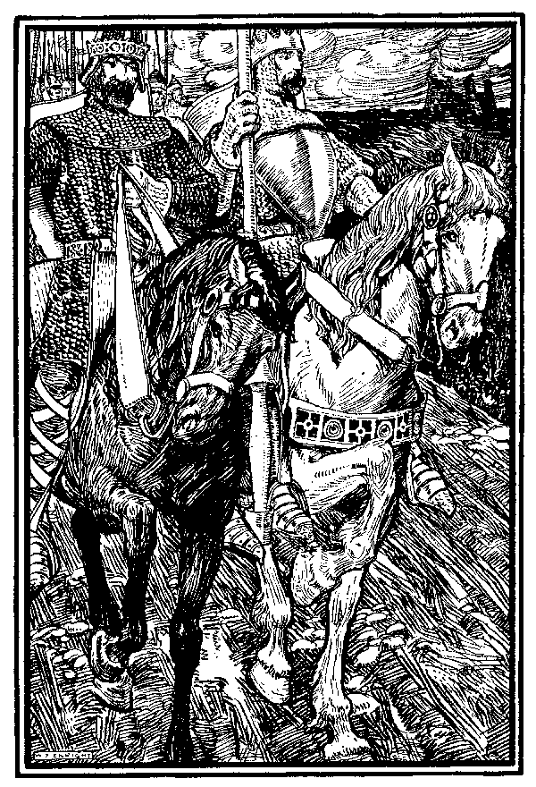 [Illustration] from King Arthur and His Knights by Maude R. Warren