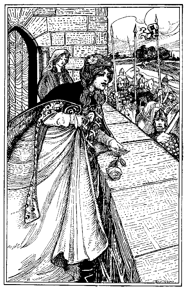 [Illustration] from King Arthur and His Knights by Maude R. Warren