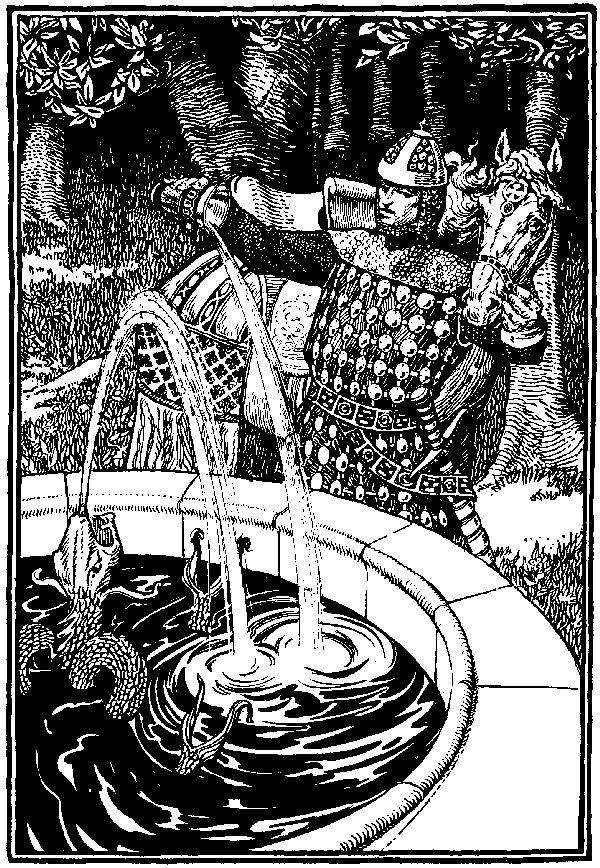 [Illustration] from King Arthur and His Knights by Maude R. Warren