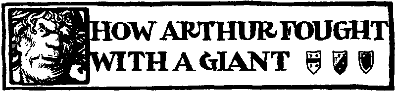 [Illustration] from King Arthur and His Knights by Maude R. Warren