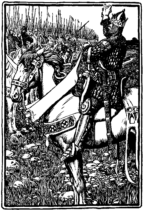 [Illustration] from King Arthur and His Knights by Maude R. Warren