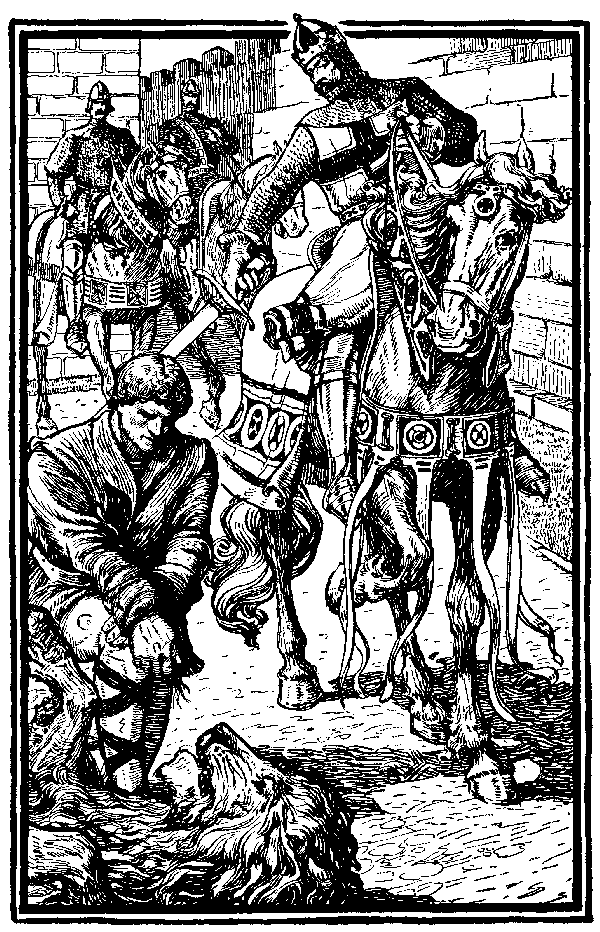 [Illustration] from King Arthur and His Knights by Maude R. Warren