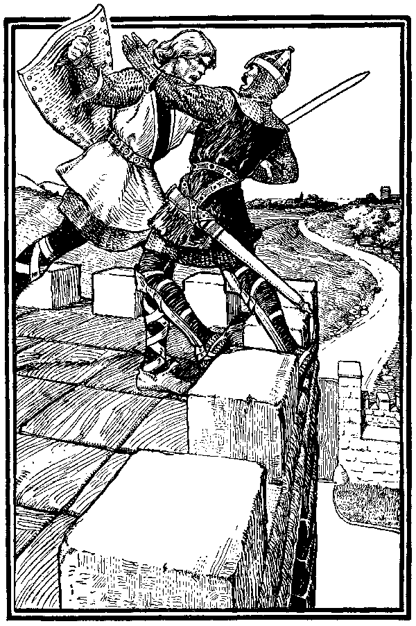 [Illustration] from King Arthur and His Knights by Maude R. Warren