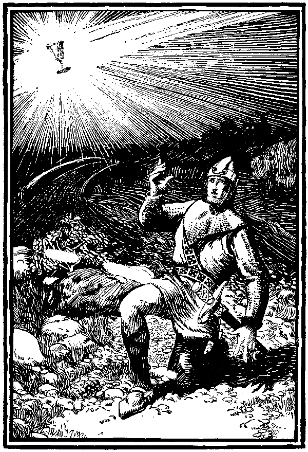 [Illustration] from King Arthur and His Knights by Maude R. Warren