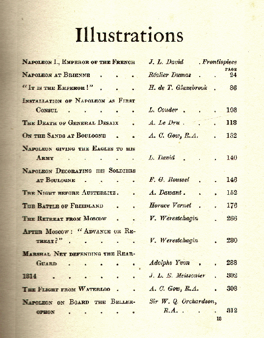 [Illustrations] from Story of Napoleon by H. F. B. Wheeler