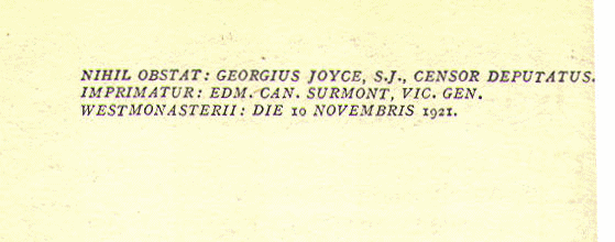 [Imprimatur] from Erasmus of Rotterdam by M. Wilkinson