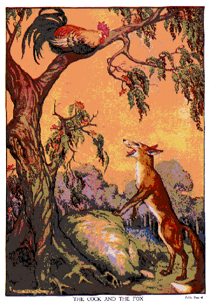 [Frontispiece] from Aesop for Children by Milo Winter