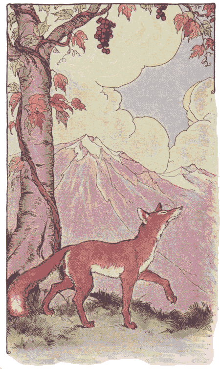 [Illustration] from Aesop for Children by Milo Winter