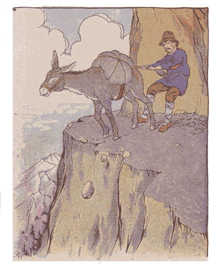 [Illustration] from Aesop for Children by Milo Winter