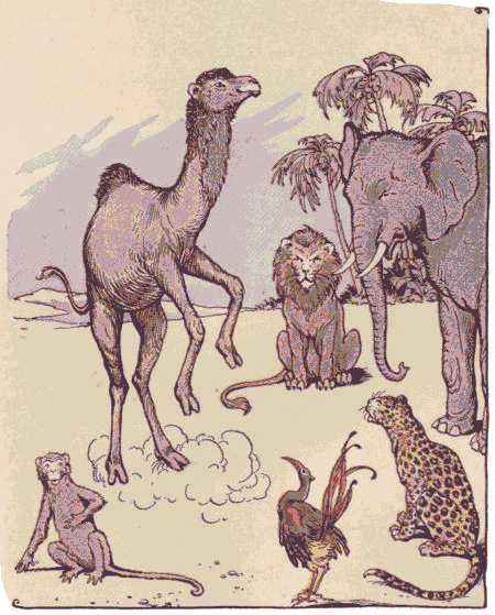 [Illustration] from Aesop for Children by Milo Winter