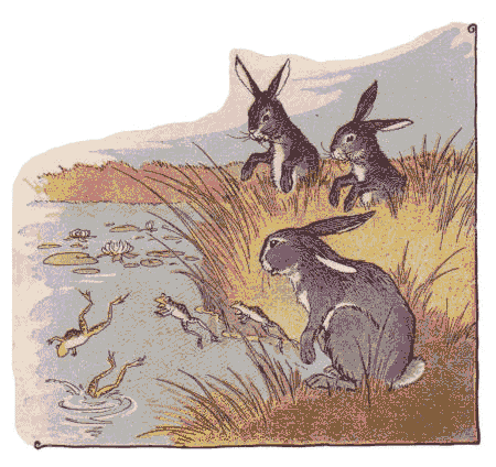 [Illustration] from Aesop for Children by Milo Winter