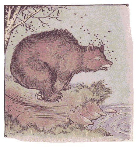 [Illustration] from Aesop for Children by Milo Winter