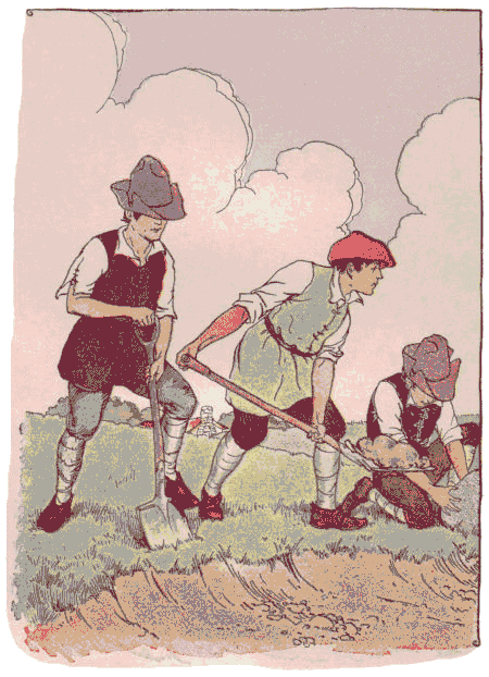 [Illustration] from Aesop for Children by Milo Winter