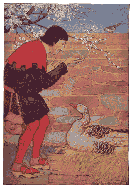 [Illustration] from Aesop for Children by Milo Winter