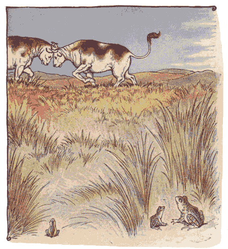 [Illustration] from Aesop for Children by Milo Winter