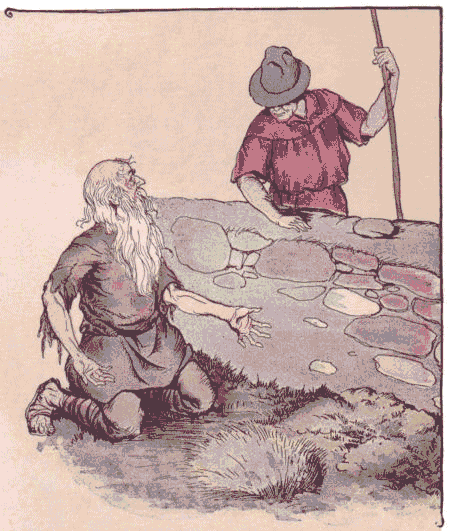 [Illustration] from Aesop for Children by Milo Winter