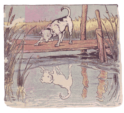 [Illustration] from Aesop for Children by Milo Winter