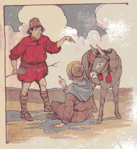 [Illustration] from Aesop for Children by Milo Winter