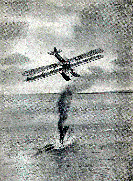 Bombing a submarine