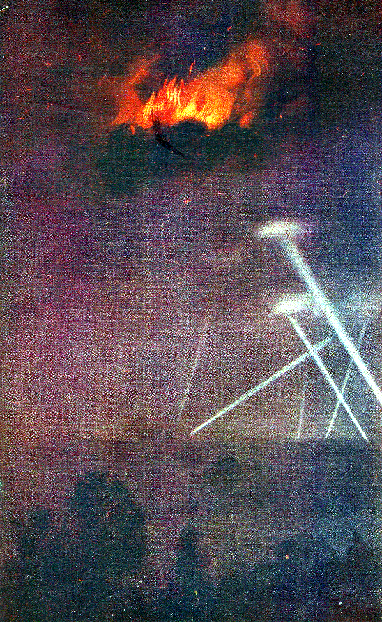 Destruction of a Zepplin