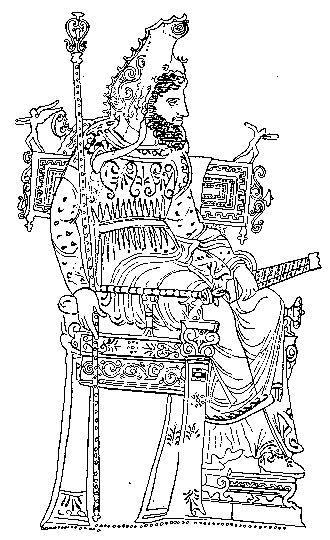 [Illustration] from Retreat of the Ten Thousand by F. Younghusband