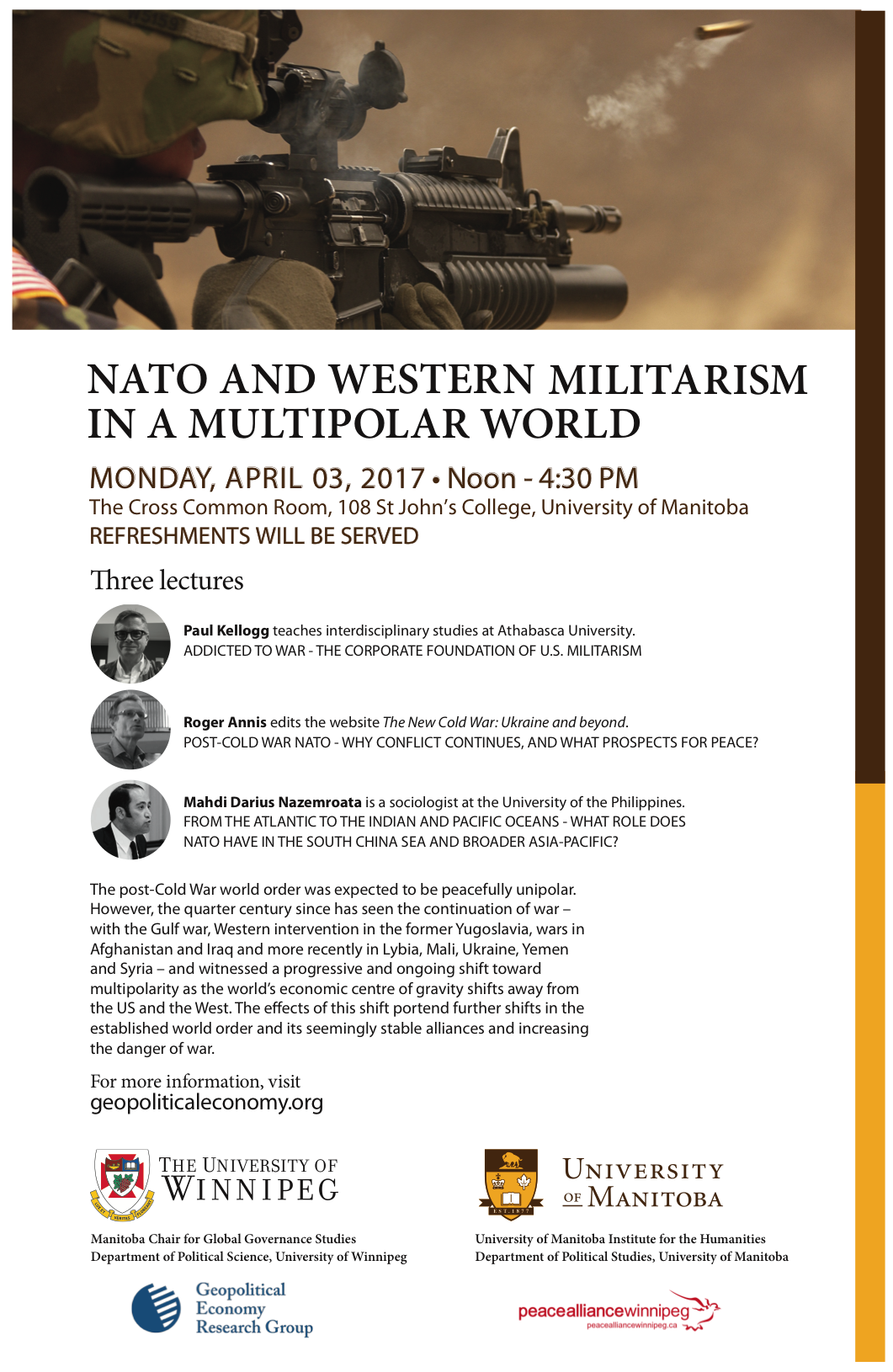 NATO Panel University of Manitoba