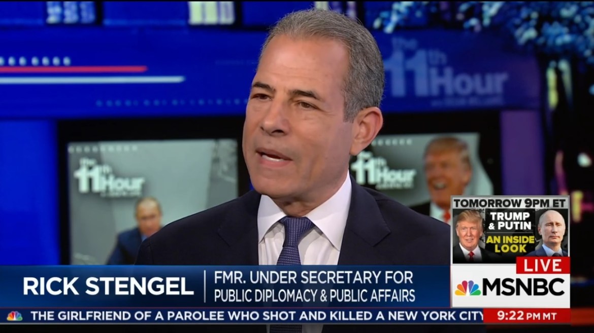 Richard Stengel MSNBC Russia propaganda censorship Biden