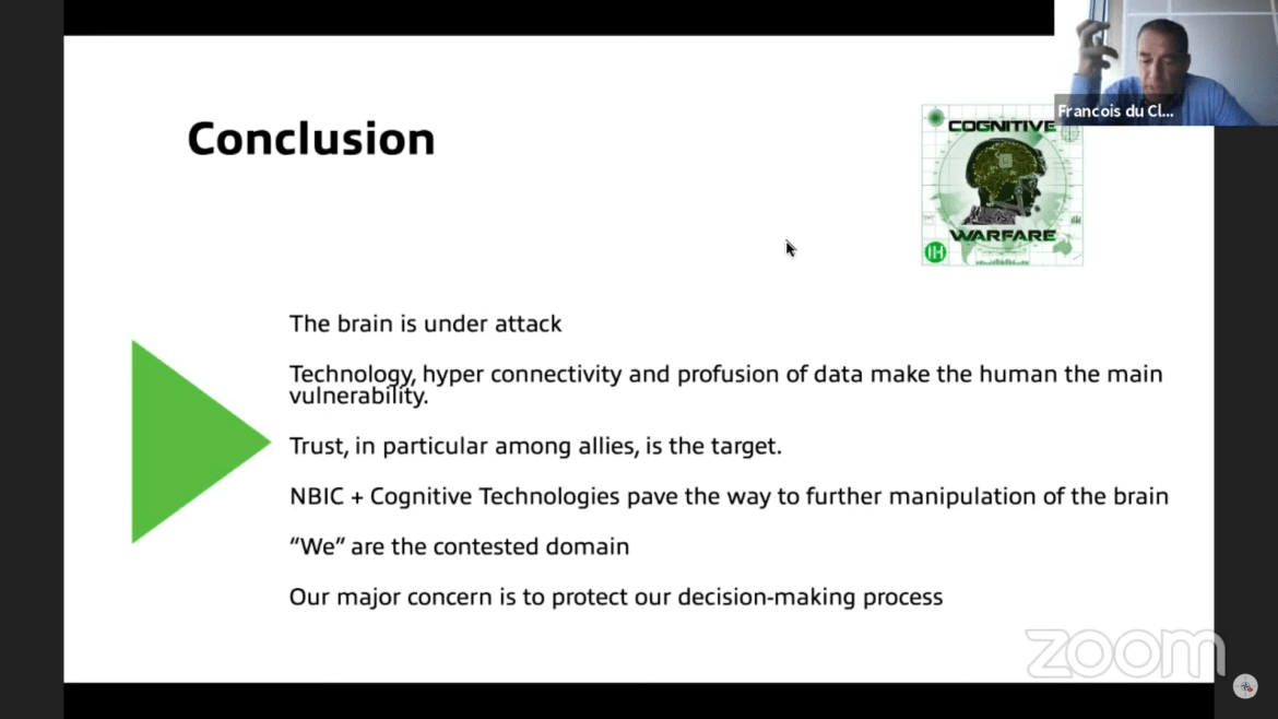 NATO cognitive warfare humans domain