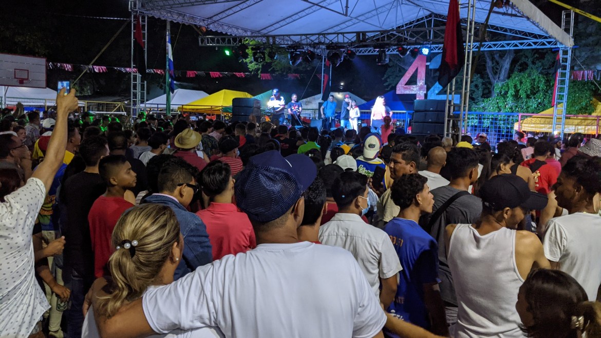 Sandinista revolution 2021 vigilia San Antonio