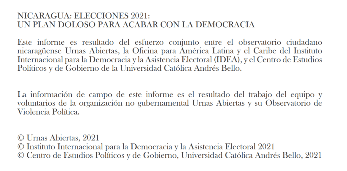Urnas Abiertas IDEA Universidad Catolica Andres Bello