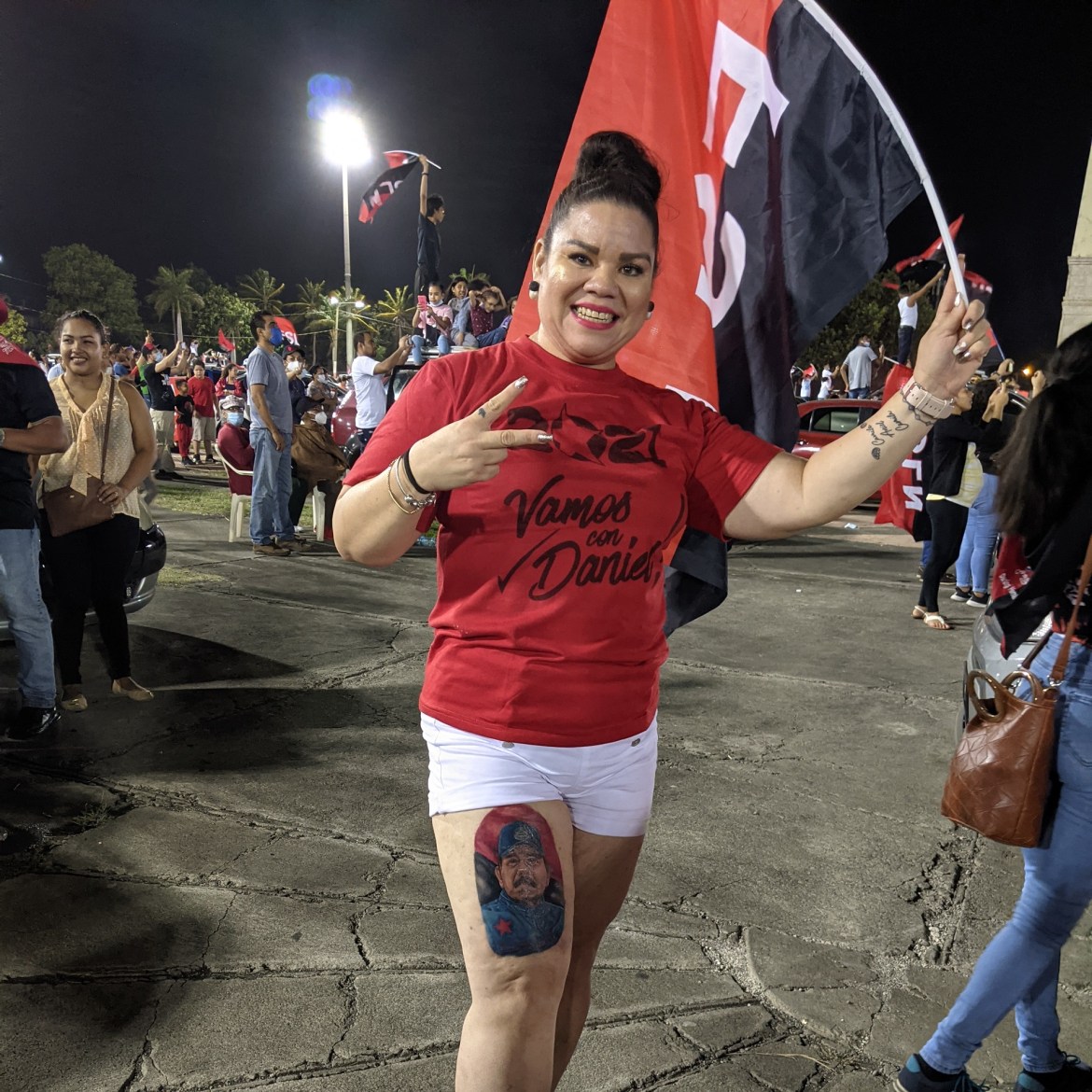 nicaragua sandinista ortega tattoo