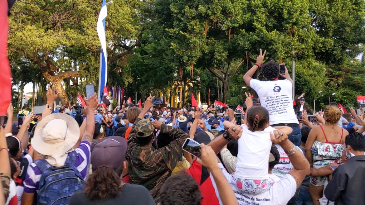 ortega car crowd july 19 2021