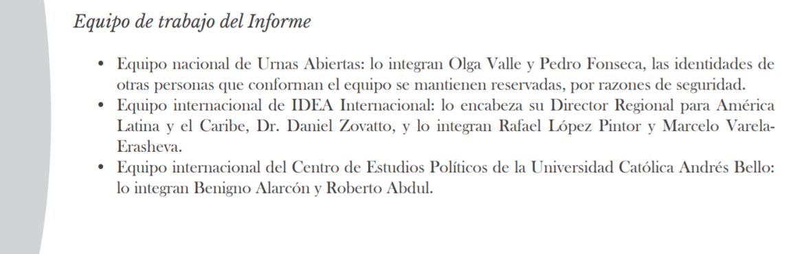 Urnas Abiertas Olga Valle Pedro Fonseca