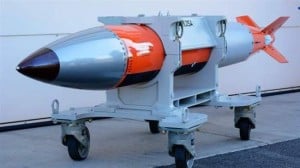 A B61-12 nuclear weapon ©the Center for Investigative Reporting